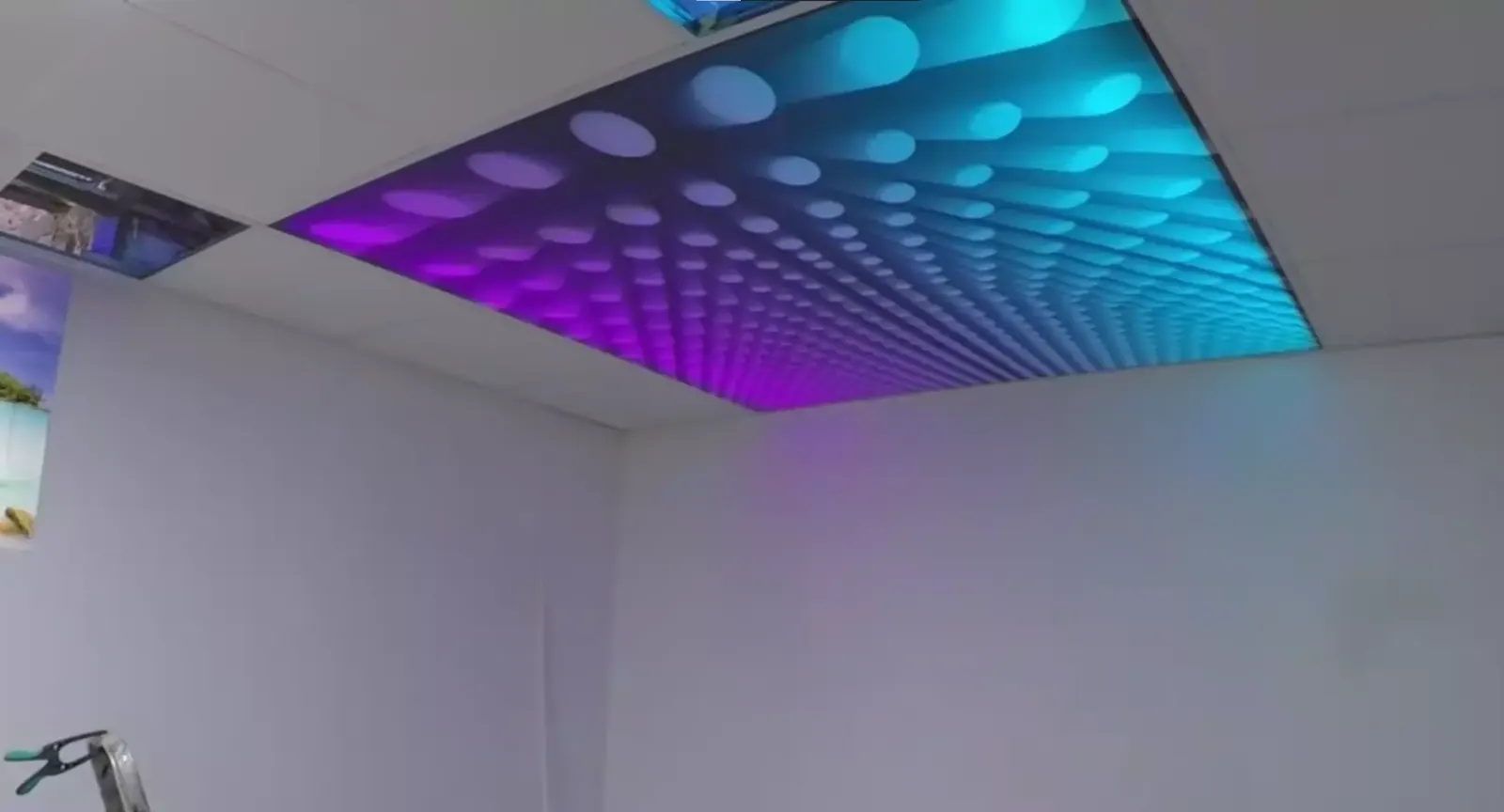 3D натяжной потолок для офиса — Воткинск, улица им. Вадима Сивкова, 109, фото 3